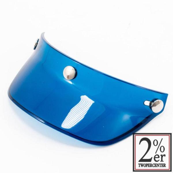 OCEAN BEETLE オーシャンビートル VISOR [ヘルメットバイザー] カラー：ブルー ヘ...