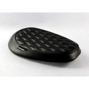 スーパーカブ用　タックロール　シングルシート　　KEPSPEED 黒 KEPSPEED カブ シート関連パーツ カブ用 タックロール カスタムシート