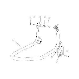 MORIWAKI ENGINEERING モリワキエンジニアリング リアスタンド グロム HONDA...