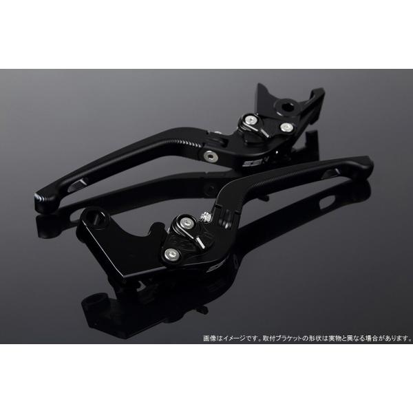 SPEEDRA スピードラ アルミビレットアジャストレバーセット 3D可倒式 レバー本体カラー：マッ...