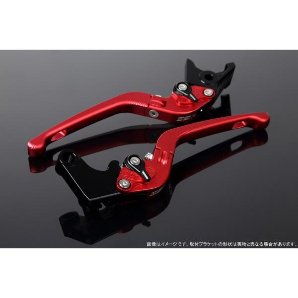 SPEEDRA スピードラ アルミビレットアジャストレバーセット 3D可倒式 レバー本体カラー：マッ...