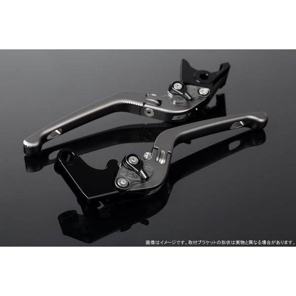 SPEEDRA スピードラ アルミビレットアジャストレバーセット 3D可倒式 レバー本体カラー：マッ...