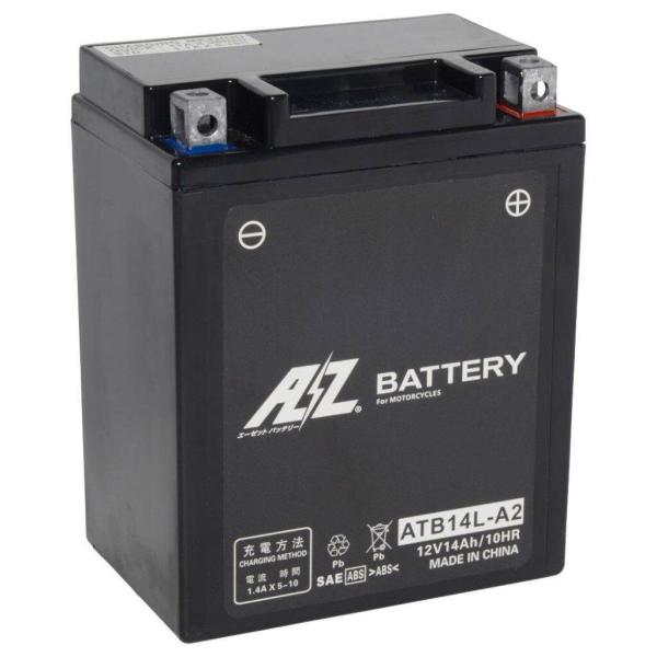 AZ Battery AZバッテリー 【ATB14L-A2-SMF】AZバッテリー 鉛系バッテリー ...