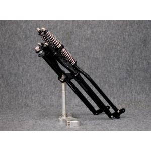 GM-MOTO ジーエムモト カブ用 ワイド スプリングフロントフォーク