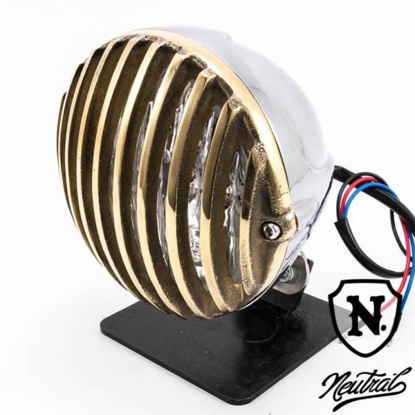 2%er ツーパーセンター 【NEUTRAL】 ブラスバードケージヘッドライト ヘッドライト 灯火類...