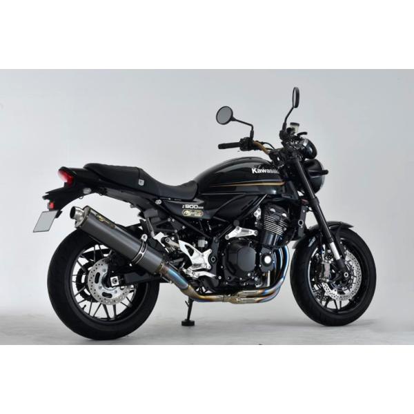 NOJIMA:ノジマ NOJIMA GT DLCチタン フルエキゾーストマフラー 手曲げ Z900R...