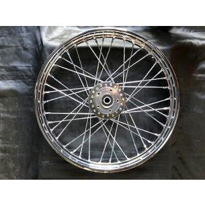 部品屋K&amp;W 21インチ スポークホイール 2.15J 40本スポーク DYNAファミリー XL (...