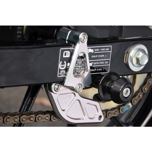 AGRAS アグラス チェーンガード ガードカラー：チタニウム GSX-R125 GSX-S125 ...