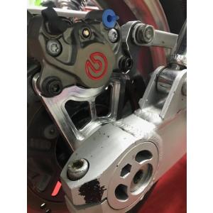 ゼファー/ゼファーχ リヤキャリパーサポート (brembo 2POT) ブラック