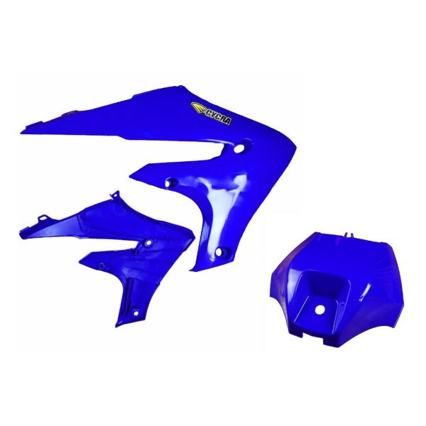 CYCRA サイクラ パワーフローインテークラジエターシュラウド+エアボックスカバーセット カラー：...