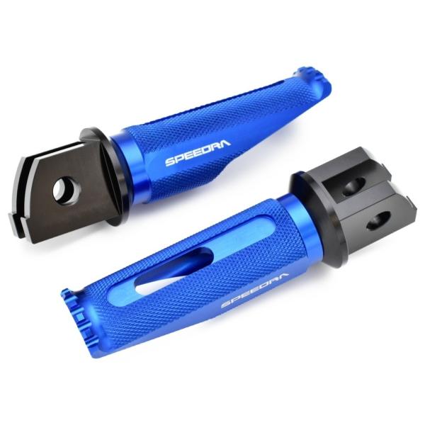 SPEEDRA スピードラ アルミ削り出しステップ レーシングタイプ ライダー用 取付部カラー：ブラ...