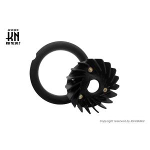 KN企画 ケイエヌキカク スーパーフロークーリングファン 軽量強化ファン＋ファンガイド カラー：ブラ...