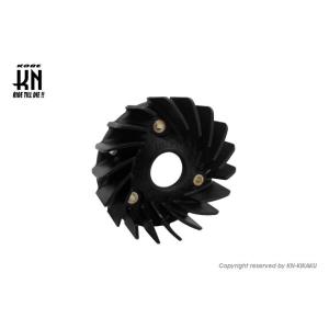 KN企画 ケイエヌキカク スーパーフロークーリングファン 軽量強化ファン カラー：ブラック NMAX...