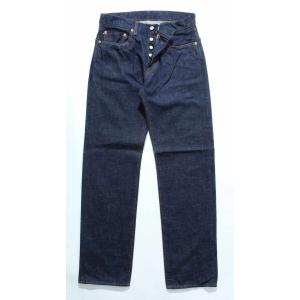 【極美品】DENIME セルビッチデニムパンツ ストレートデニム ボタンフライ 児島ジーンズ 15oz セルビッチデニム ストレート ワンウォッシュ