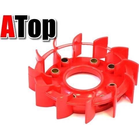 ATop エートップ 軽量クーリングファン カラー：レッド ディオ (2サイクル) スーパーディオ ...