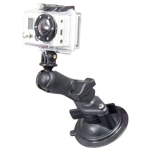 RAM MOUNTS ラムマウント GoProマウント＆ツイストロックサクションベースセット(標準ア...