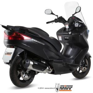 MIVV ミヴ URBAN フルエキゾーストマフラー バーグマン400