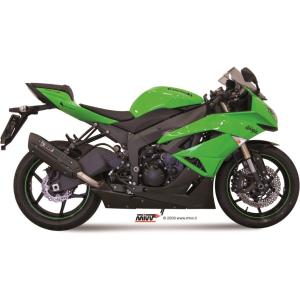 MIVV ミヴ SUONO BLACK スリップオンマフラー ZX-6R KAWASAKI カワサキ...