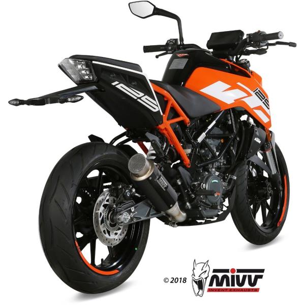 MIVV ミヴ GP PRO スリップオンマフラー 125DUKE 390DUKE RC125 RC...