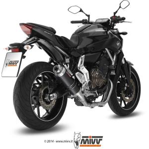 MIVV ミヴ MK3 フルエキゾーストマフラー MT-07 FZ-07 YAMAHA ヤマハ