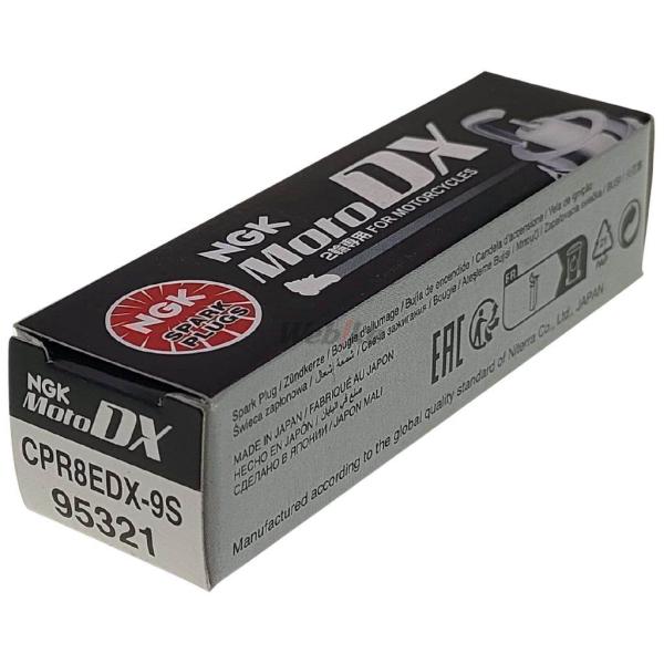 NGK エヌジーケー MotoDX プラグ CPR8EDX-9S 95321 HARLEY-DAVI...