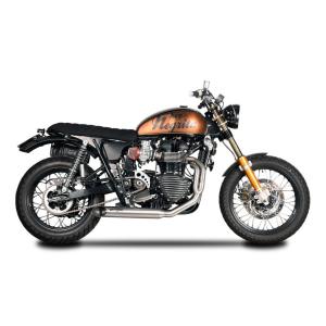 サイレンサー Triumph Bonneville / T100エキゾーストノーマンハイドト