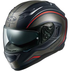 KAMUI-3 OGK KABUTO KAMUI 3 RIDGE ホワイトブラック L(59-60cm