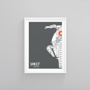 UNIT GARAGE：ユニットガレージ UNIT GARAGE ポスター D｜webike