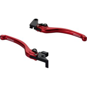 EFFEX エフェックス スムースフィットレバー カラー：レッドアルマイト YAMAHA ヤマハ ブ...