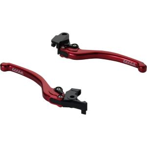 EFFEX エフェックス スムースフィットレバー カラー：レッドアルマイト ニンジャ400R (-2...