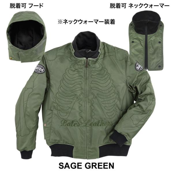 BATES ベイツ ナイロンジャケット サイズ：XL ウインタージャケット ジャケット アパレル