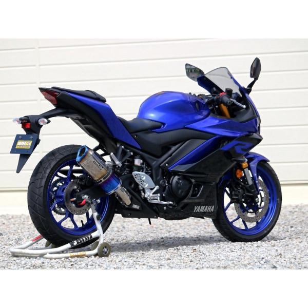 WR’S ダブルアールズ SS-OVALスリップオンサイレンサー サイレンサータイプ：焼き色 YZF...