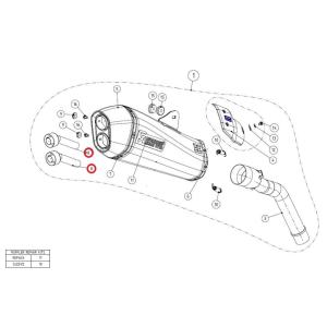 アクラポビッチ　チタンスリップオン　CBR1000RR SC57 04-07廃盤 CBR1000RR SC57 04-07アクラポビッチチタンスリップオンマフラー