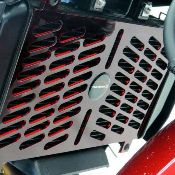 POWERBRONZE ラジエターカバー カラー：アンバー Ninja250 Ninja400 Ni...