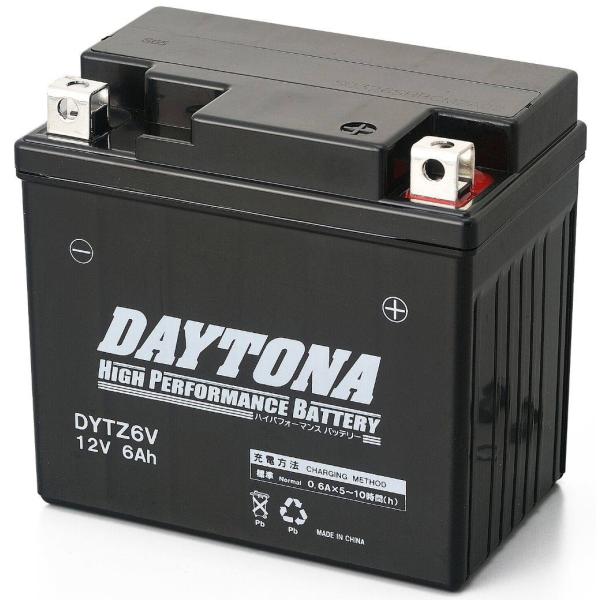 DAYTONA デイトナ ハイパフォーマンスバッテリー 【DYTZ6V】 CB125R CBR125...