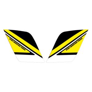 MDF エムディーエフ 専用グラフィックキット アタッカーモデル カラー：イエロー / タイプ：タン...