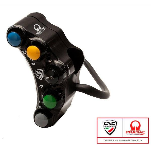 CNC Racing シーエヌシーレーシング 【PRAMAC RACING】左側ハンドルスイッチ S...