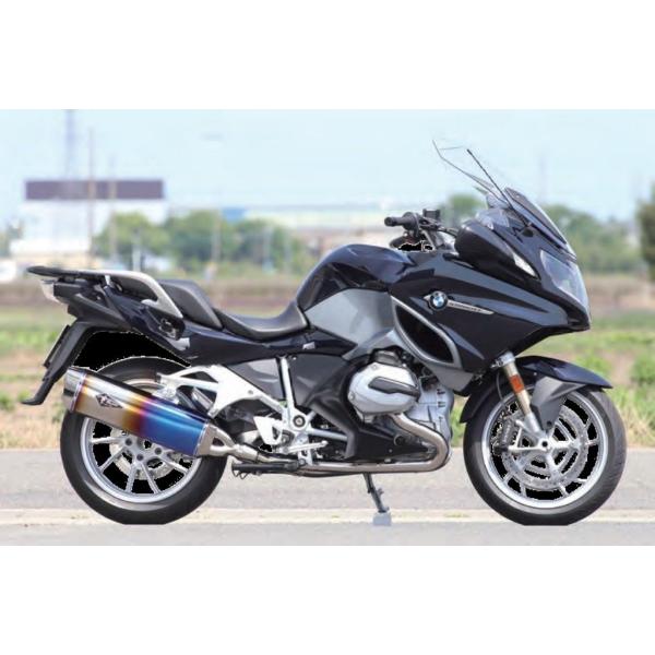 r’s gear アールズギア リアルスペック シングルタイプマフラー タイプ：チタンドラッグブルー...