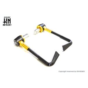 KN企画 ケイエヌキカク ストリートレバーガード【スクーター専用】 カラー：ゴールド レバーガード ...