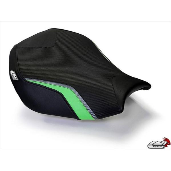 LUIMOTO ルイモト フロントシートカバー カラー：CFガンメタ／ライムグリーン ZX-10R ...