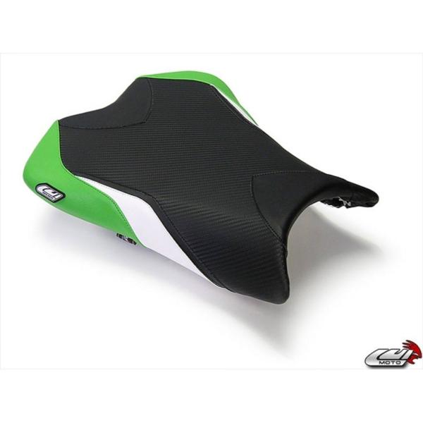 LUIMOTO ルイモト フロントシートカバー カラー：ブラック／ホワイト／ライムグリーン ZX-1...