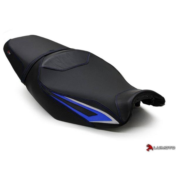 LUIMOTO ルイモト フロントシートカバー カラー：ブルー／シルバー／ブルーステッチ ZX-14...