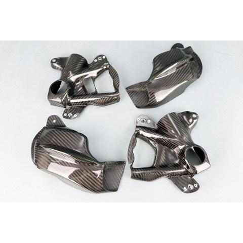 A-TECH エーテック フロントブレーキ冷却ダクトセット 素材：開繊ドライカーボン Ninja H...