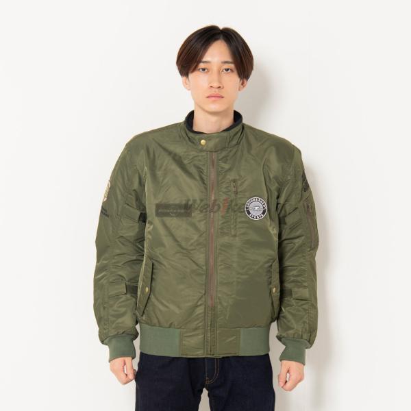 ROUGH＆ROAD ラフ＆ロード MA-1R FP ライディングジャケット サイズ：XL オールシ...