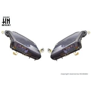 KN企画 ケイエヌキカク フロントウインカーASSY レンズカラー：スモーク シグナスX YAMAH...