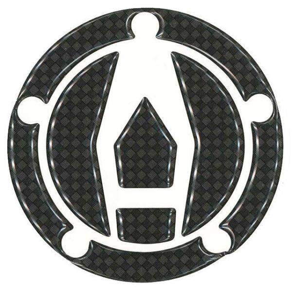 KEITI ケイティ フューエルキャップパッド カラー：カーボンプリント Ninja H2-SX Z...