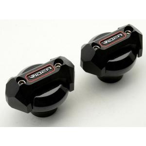 RIDEA リデア フレームスライダー メタリックタイプ カラー：ブラック YZF-R6 YAMAH...