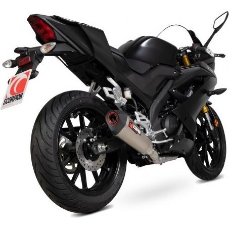 SCORPION スコーピオン セルケトテーパー フルエキゾーストマフラー YZF-R125 YAM...