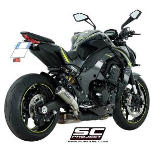 カワサキ（Kawasaki） Z1000 用 両側出し スラッシュマフラー スリップ