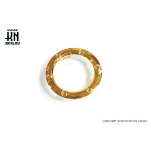 KN企画 ケイエヌキカク ガソリン デコレーションリング カラー：ゴールドメッキ BWS125(ビー...